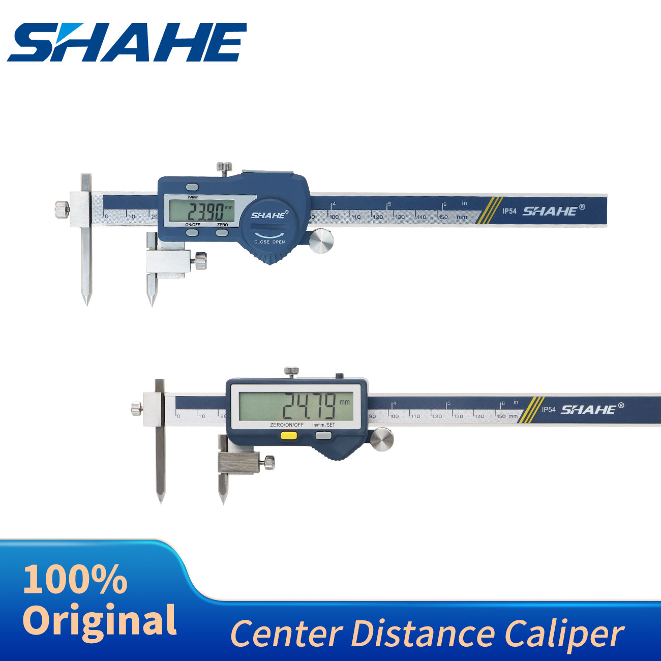 Digital Caliper 150Mm Stainless Steel - SHAHE 5-150/5-200/5-300mm Dijital Merkez Mesafe Kumpas
