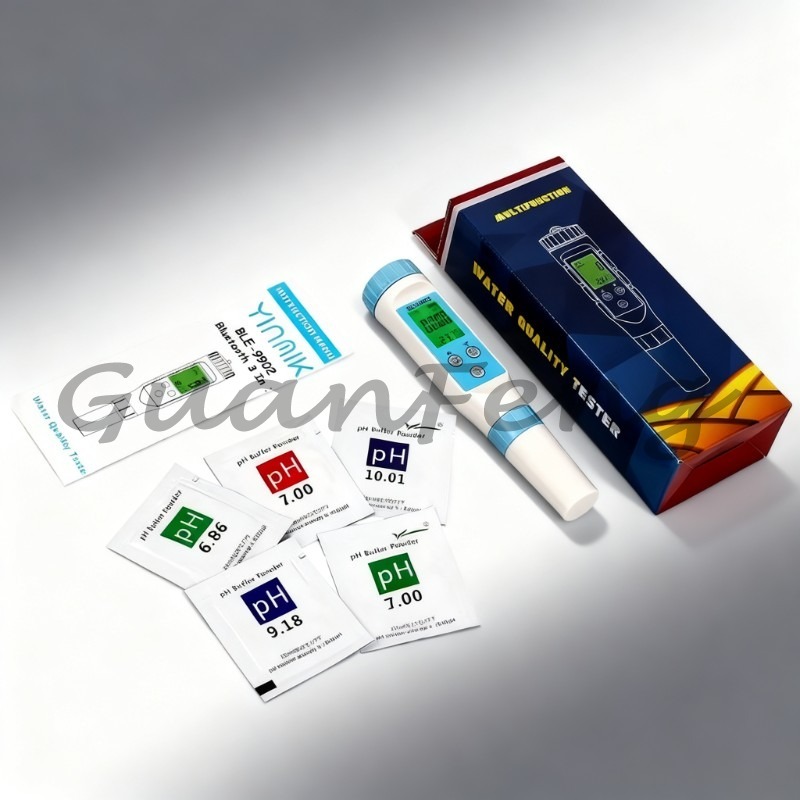 Ph Meter Digital Water Tester - Dijital Çok Parametreli Su Kalitesi Ölçüm