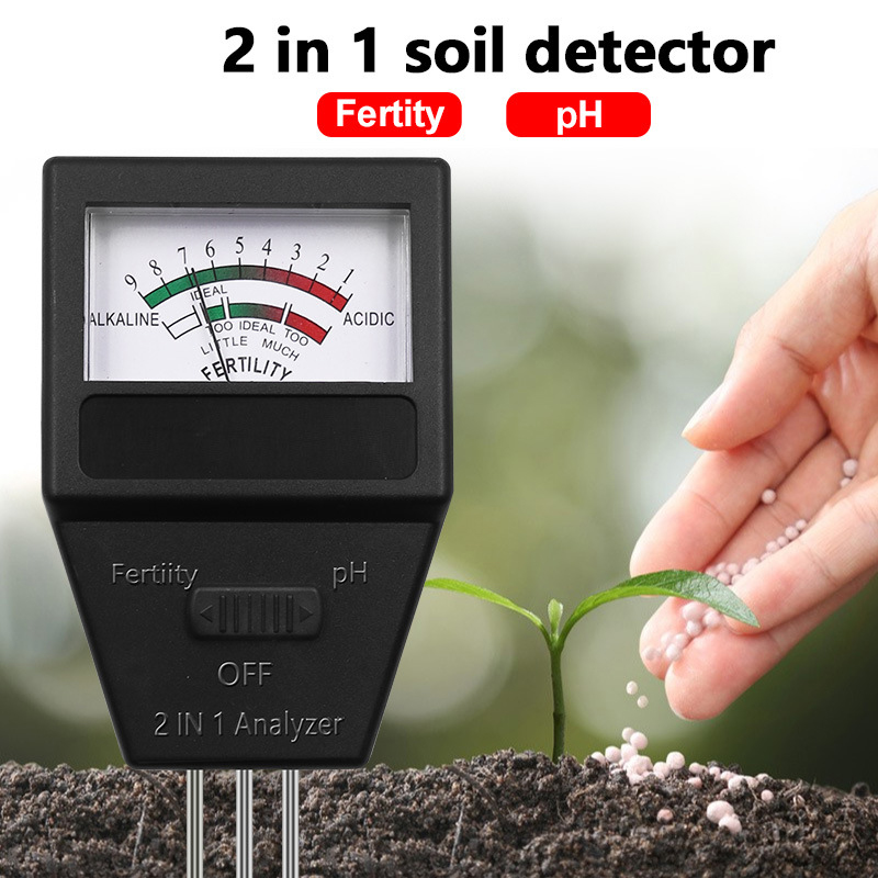 Ph Meter Digital Water Tester - 2'si 1 Arada Toprak PH Doğurganlık