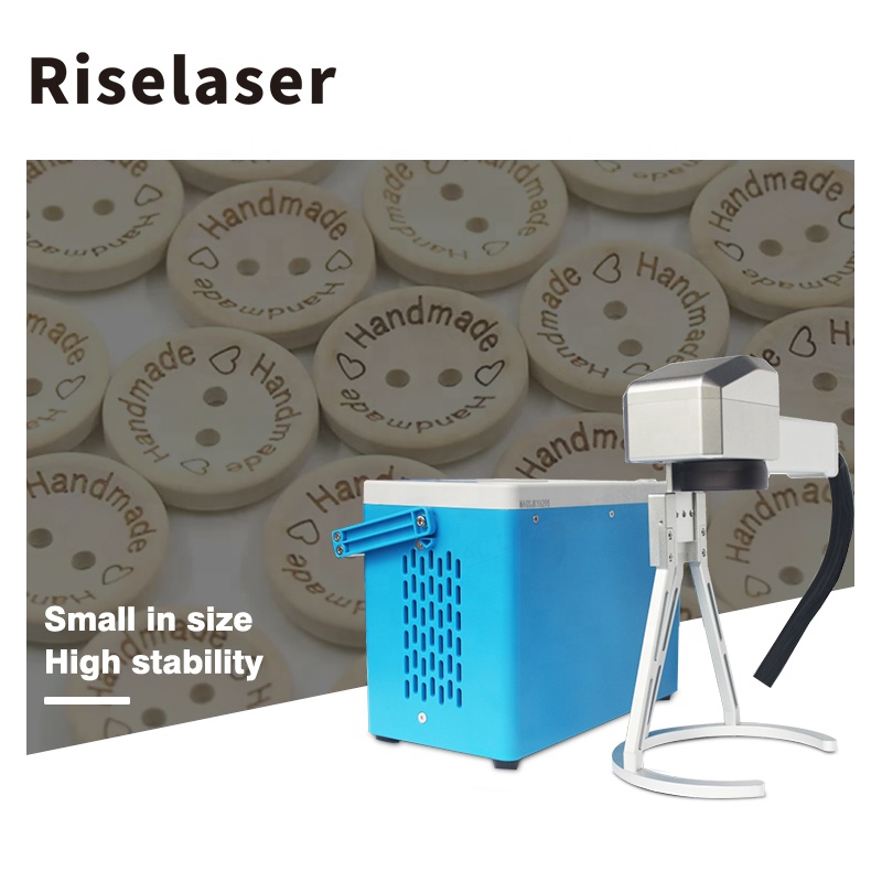 Fiber Laser Marking Machine 30W - Taşınabilir Mini Fiber Lazer Markalama Makinesi