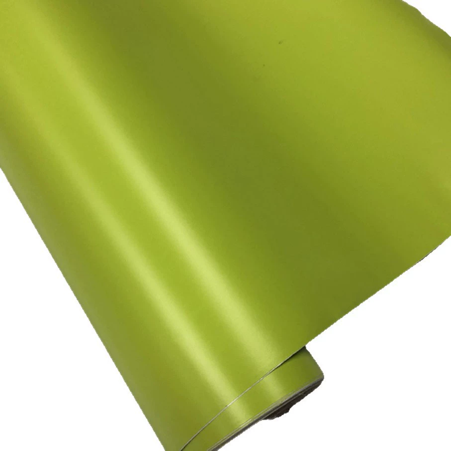 Air Bubble Wrap Roll Packaging - Premium Mat Limon Yeşili Vinil Kaplama