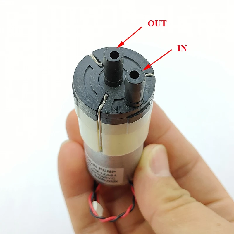 Mini Peristaltic Pump 12V - CJWP27-AB12A61 DC 12V Mini Diyaframlı Sıvı