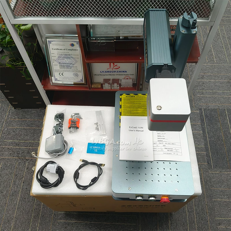 JPT MOPA EM-7 Fiber Lazer İşar - Fiber Laser Marking Machine 30W incelemesi ve fiyatı