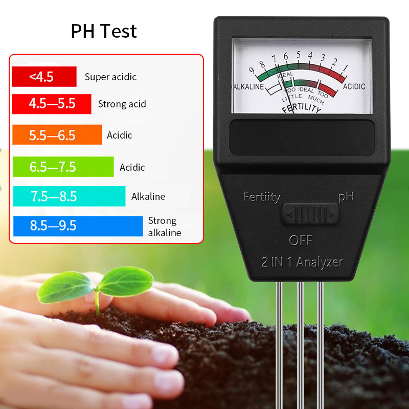 2'si 1 Arada Toprak PH Doğurga - Ph Meter Digital Water Tester incelemesi ve fiyatı