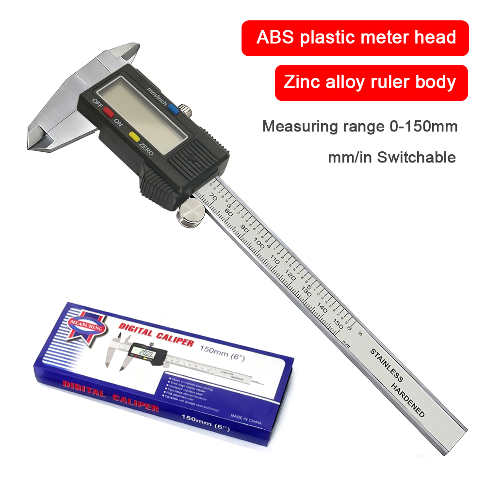 0-150mm Çinko Alaşımlı Dijital - Digital Caliper 150Mm Stainless Steel incelemesi ve fiyatı