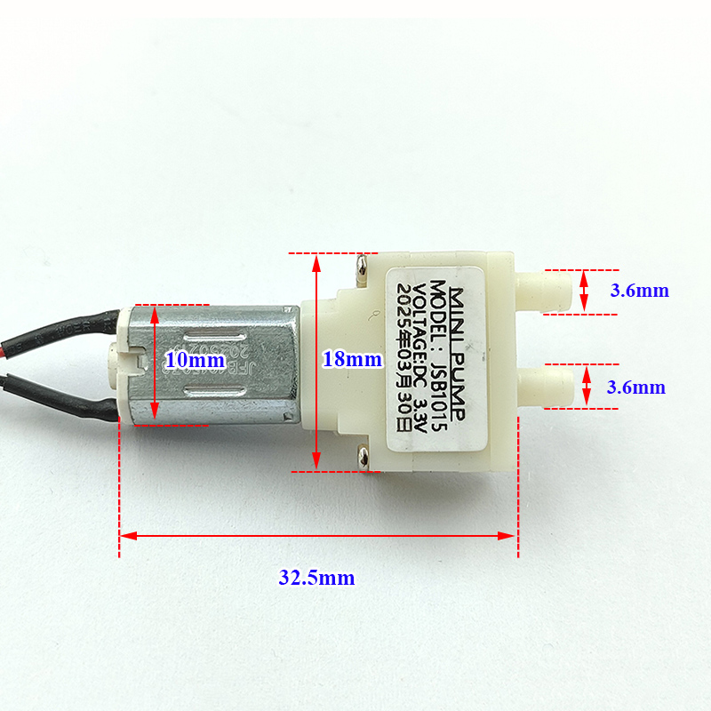 JSB1015 DC 3V 3.3V 3.7V Küçük  - Mini Peristaltic Pump 12V incelemesi ve fiyatı