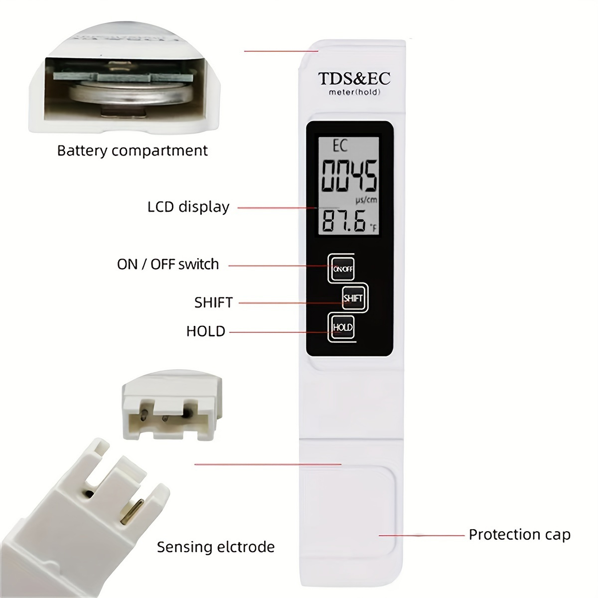 3in1 Su Kalitesi Algılama Kale - Ph Meter Digital Water Tester incelemesi ve fiyatı