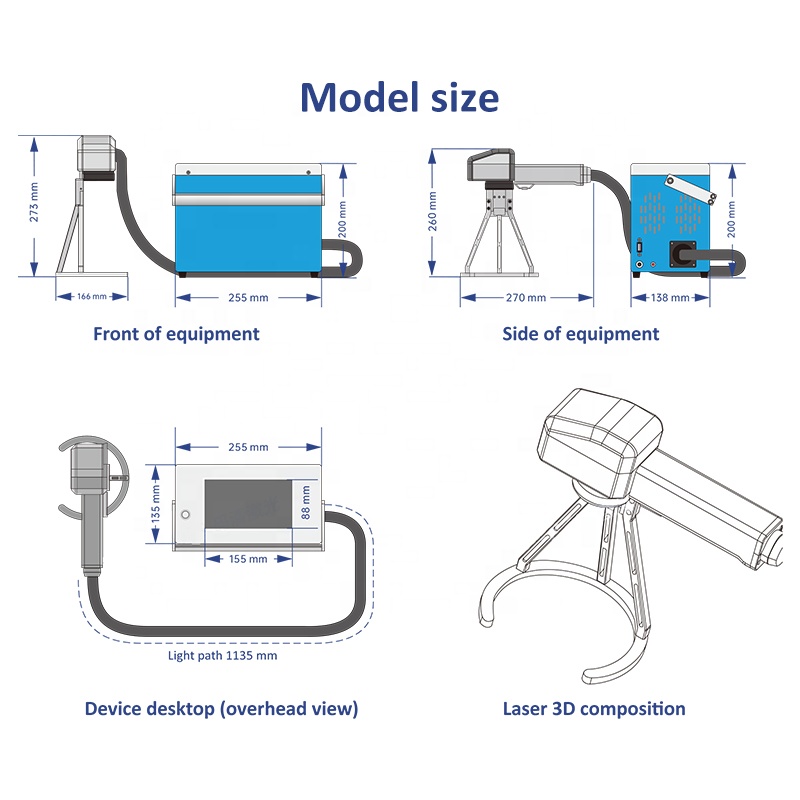 Taşınabilir Mini Fiber Lazer M - Fiber Laser Marking Machine 30W incelemesi ve fiyatı