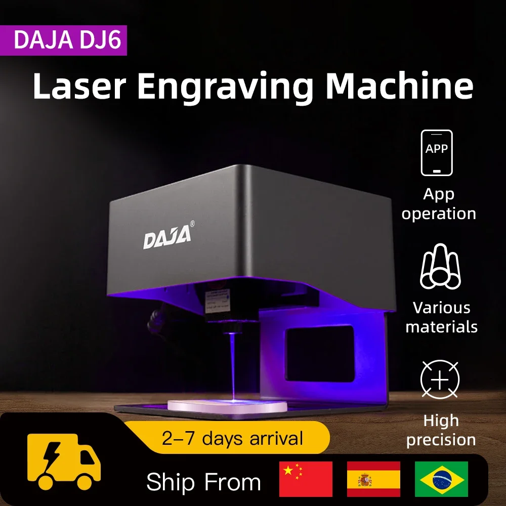 DAJA Lazer Gravür CNC DIY DJ6  - Fiber Laser Marking Machine 30W incelemesi ve fiyatı