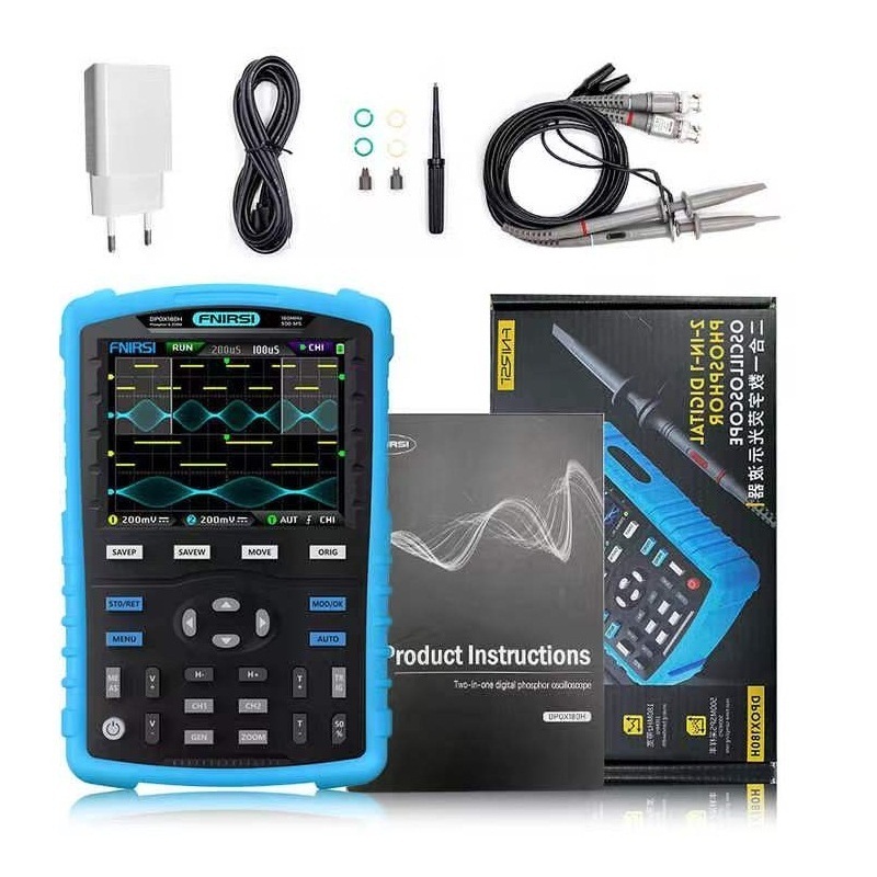 FNIRSI DPOX180H El Tipi Fosfor - Fnirsi Digital Oscilloscope Handheld incelemesi ve fiyatı