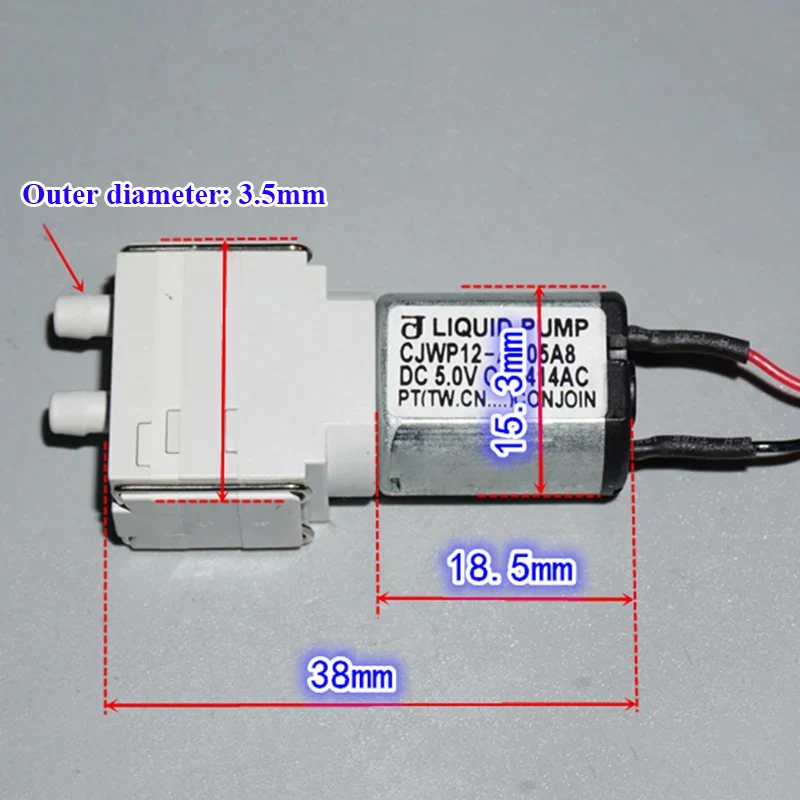CONJOIN CJWP12 Mikro 030 Diyaf - Mini Peristaltic Pump 12V incelemesi ve fiyatı