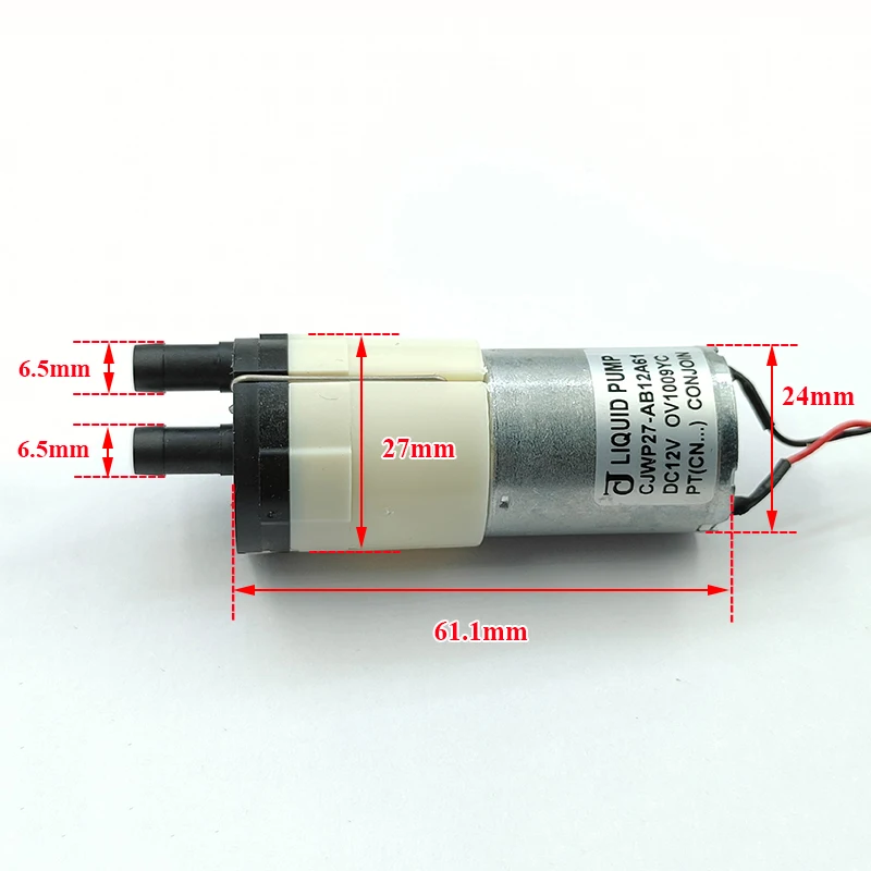 CJWP27-AB12A61 DC 12V Mini Diy - Mini Peristaltic Pump 12V incelemesi ve fiyatı