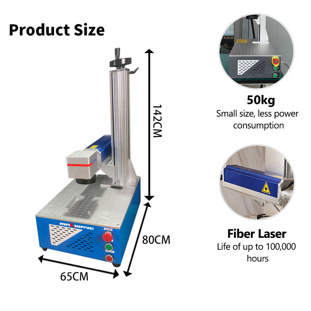 Maxwave 20W 30W Metal ve Plast - Fiber Laser Marking Machine 30W incelemesi ve fiyatı